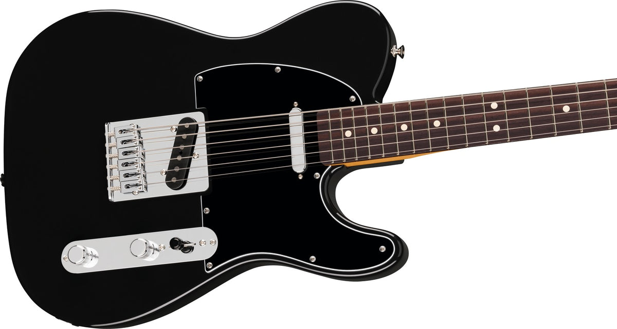 Telecaster 75 Anni Player II Bariton, RW Schwarz