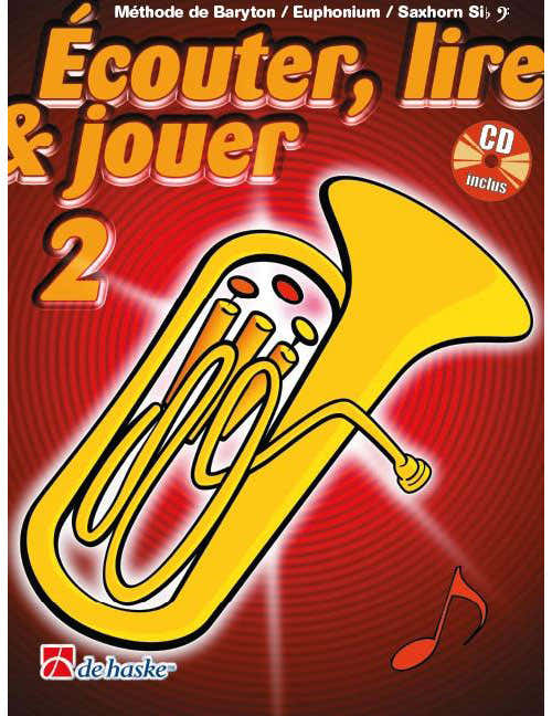 Écouter Lire Et Jouer Vol.2 Bariton Euphonium Saxhorn Bassschlüssel