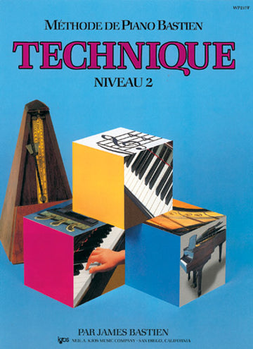 Bastien James - Methode De Piano Bastien Technique Niveau 2 - Piano