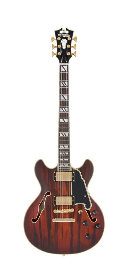 Deluxe Mini DC Seidenmatt Braun Burst