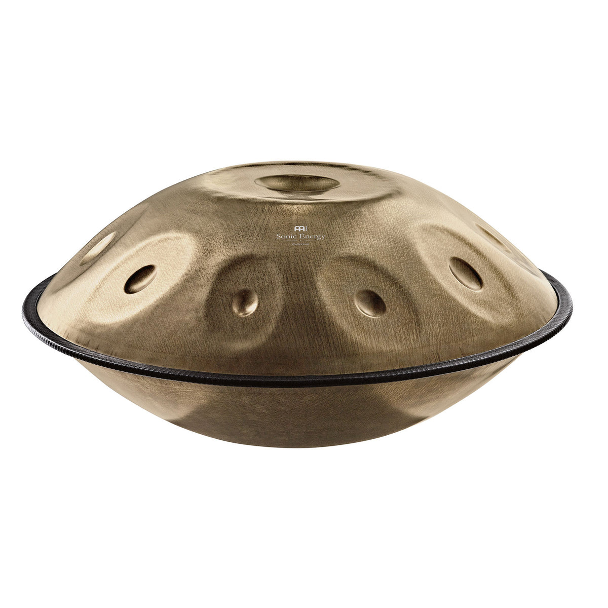 SONIC ENERGY SENSORY HANDPAN, STAINLESS STEEL, VINTAGE GOLD, D AMARA, 10 NOTES