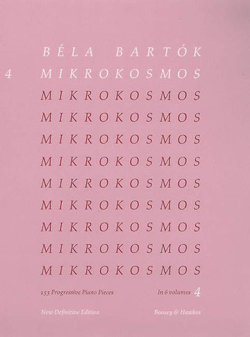 Bartok Bela - Mikrokosmos Vol.4 - Piano