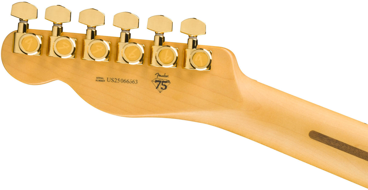 Telecaster Custom American Professional II LTD 75 Anni MN 2-Farb-Sunburst