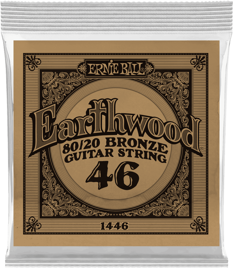 .046 EARTHWOOD 80/20 BRONZE ACOUSTIC GUITAR STRINGS
