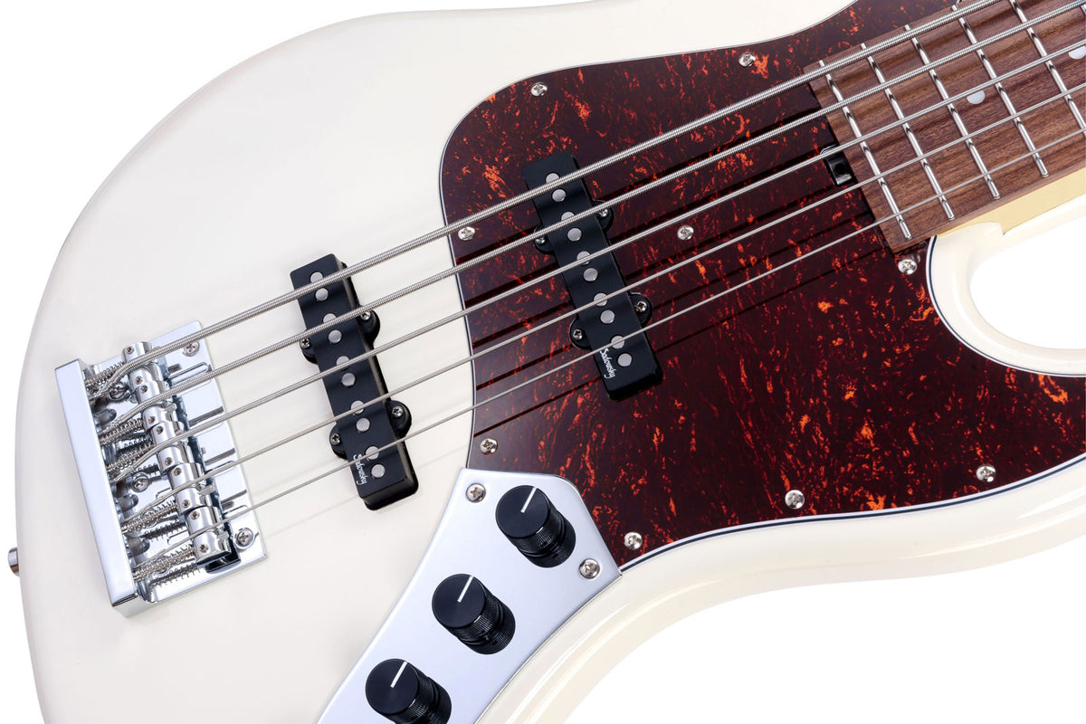 METROEXPRESS 21 STANDARD JJ 5 STRING - OLYMPIC WHITE,ROSEWOOD