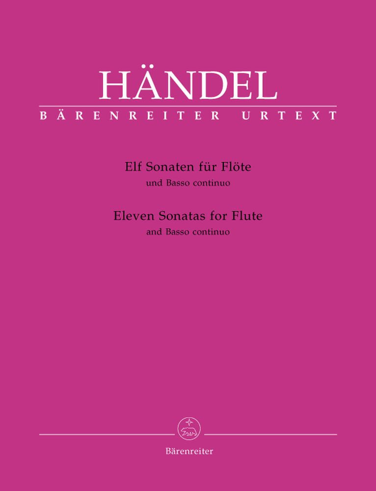 HAENDEL G.F. - ELF SONATEN - FLÖTE ET BASSO CONTINUO