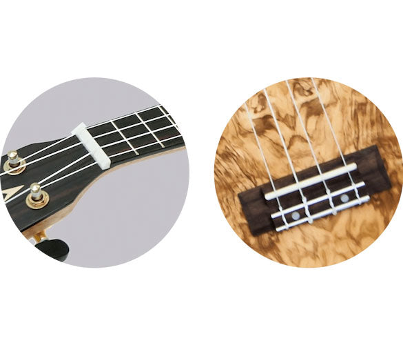 DUS410 QA Quilted Ash Soprano
