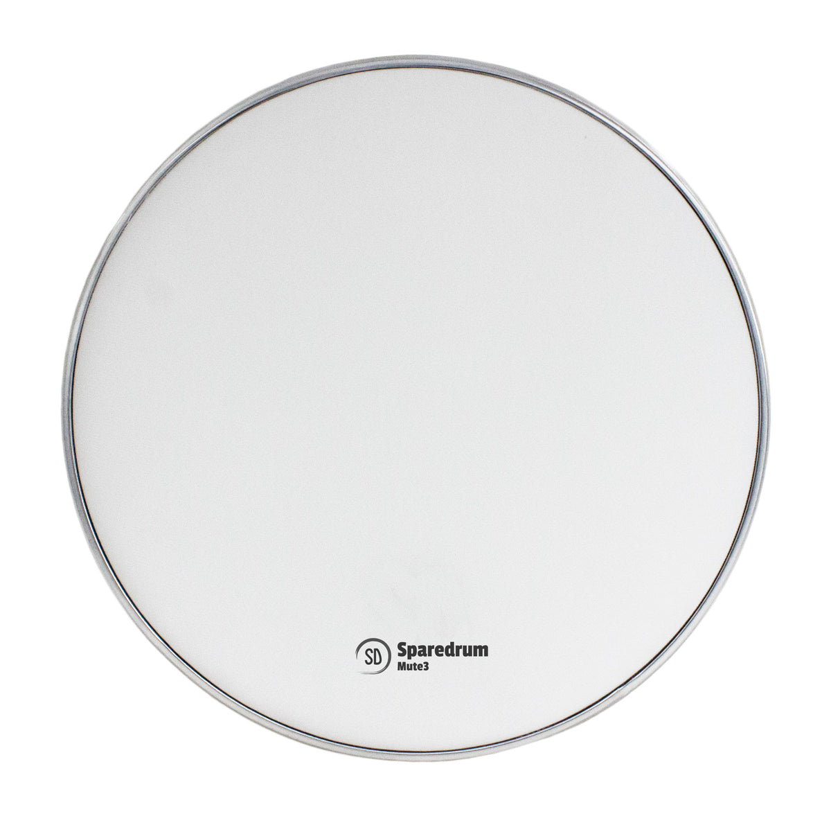 Sparedrum M3W06 6" MESH HEAD MUTE 3-PLY SILENT WHITE