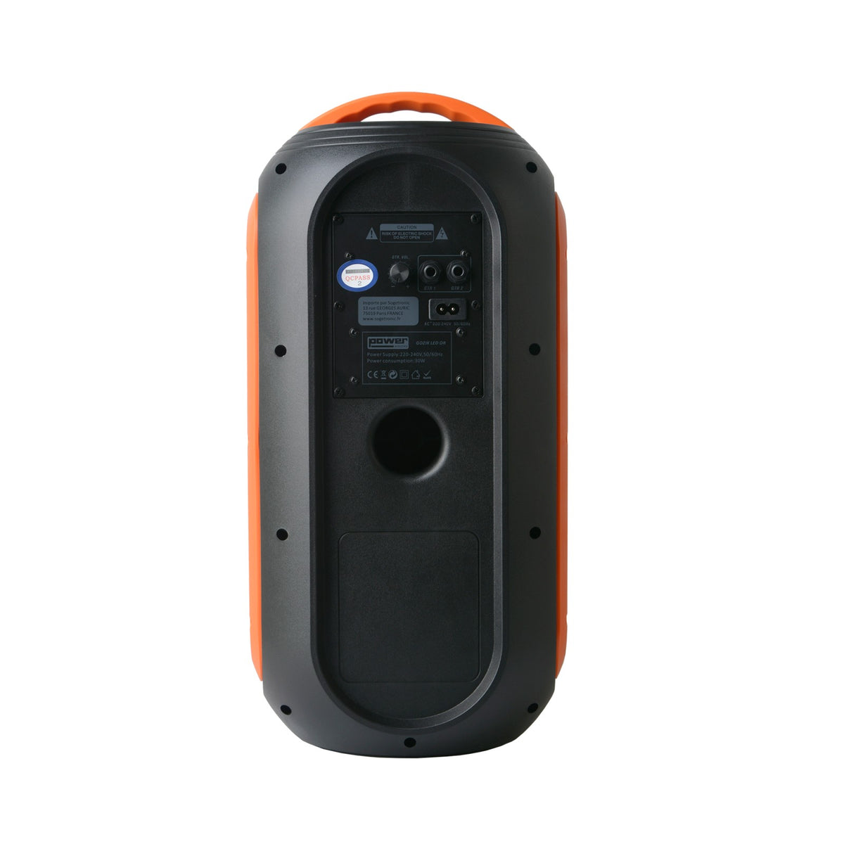 GOZIK LED ORANGE - TRAGBARES LED SOUND SYSTEM