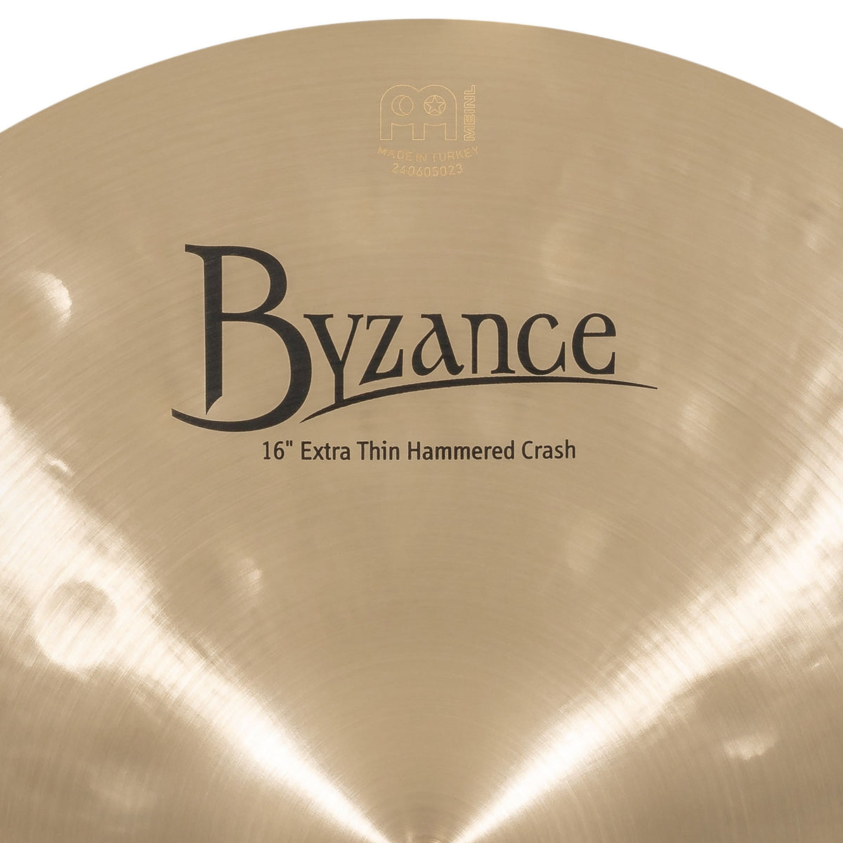 B16ETHC - Traditionelle extra-dünne gehämmerte Crash Byzance 16"