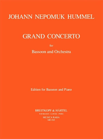 HUMMEL J.N. - GRAND CONCERTO