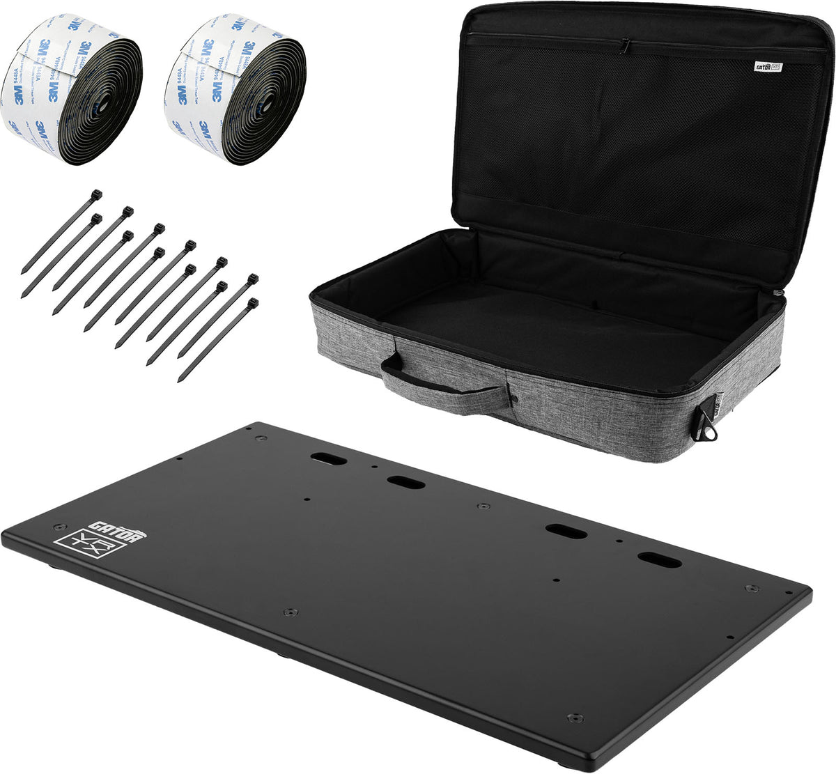 Zip-ties and clips pack