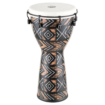 PERCUSSION 10" ALPINE SERIES DJEMBE SYNTHETIC HEAD KANGA SARONG