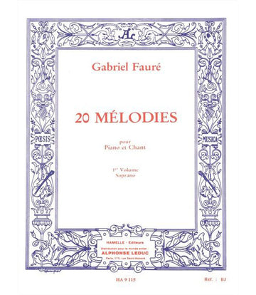 Faure Gabriel - 20 Melodien Vol.1 Sopranstimme