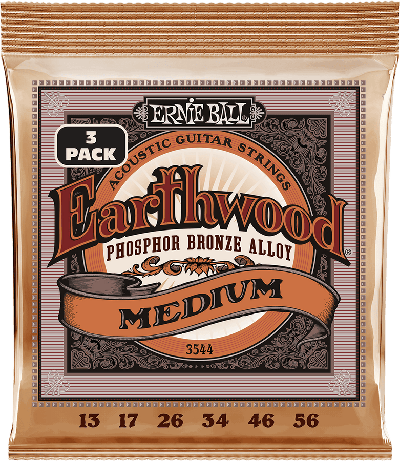 CORDES EARTHWOOD PHOSPHORE BRONZE MEDIUM 13-56 - PACK DE 3