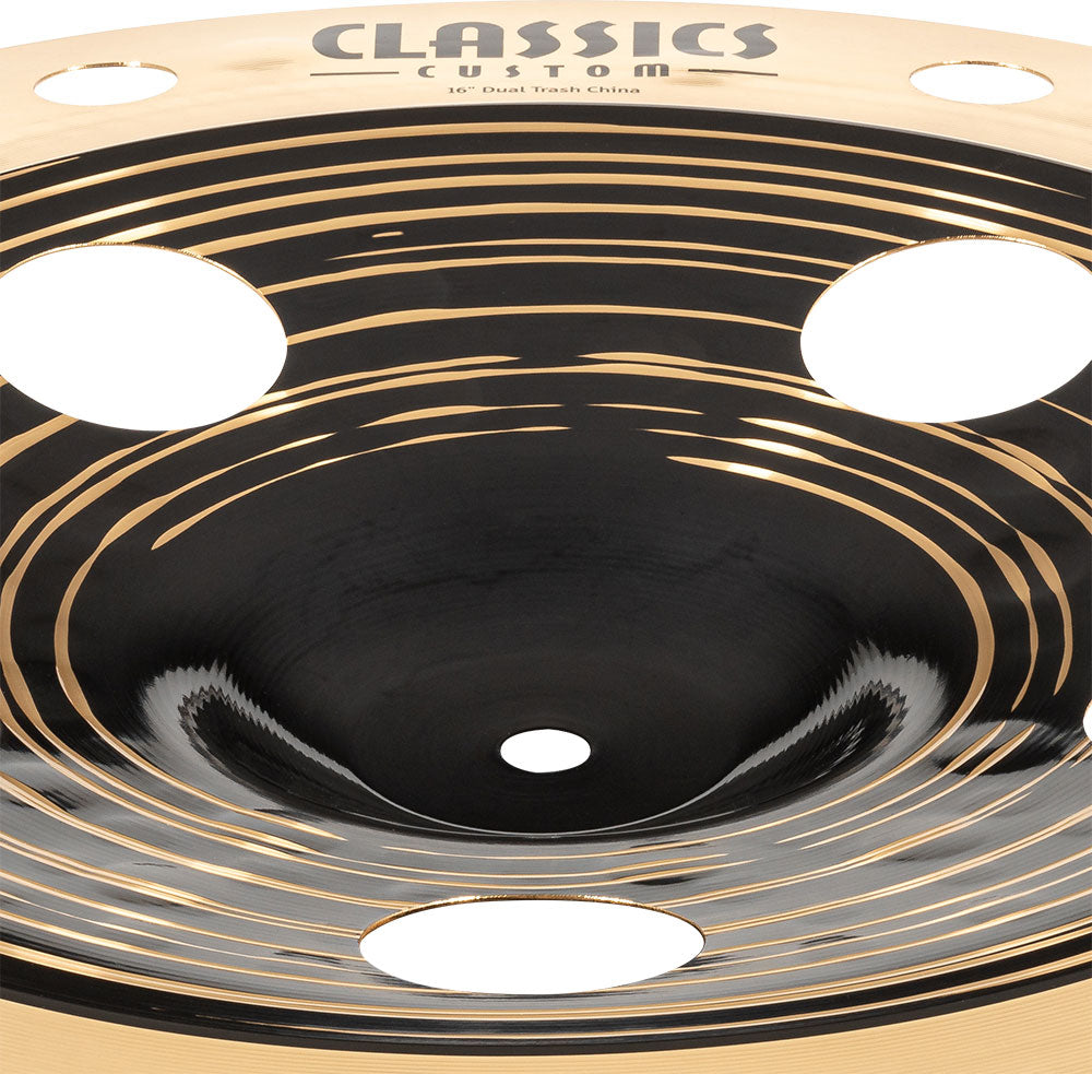 CLASSICS CUSTOM DUAL 16" TRASH CHINA - CC16DUTRCH