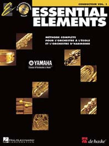 ESSENTIAL ELEMENTS VOL.1 + CD - CONDUCTEUR