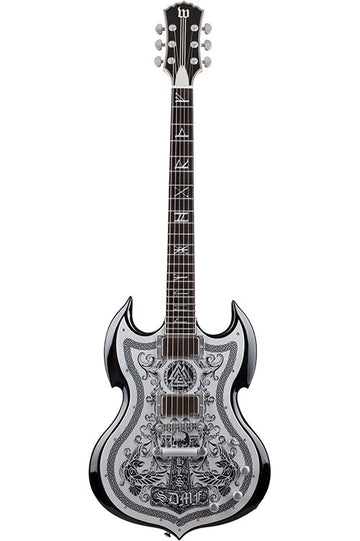 Barbarian Zakk Wylde Signature Ironworks Black Burst