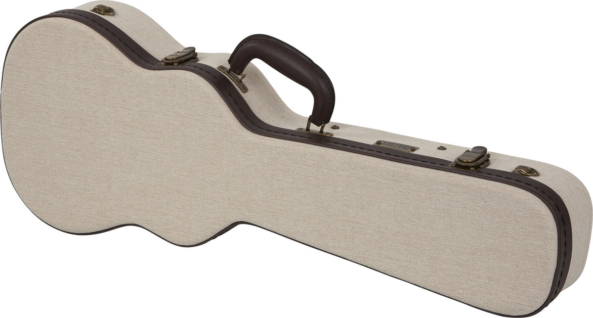 Beiger Tenor-Ukulelenkoffer Aus Holz Deluxe - GW