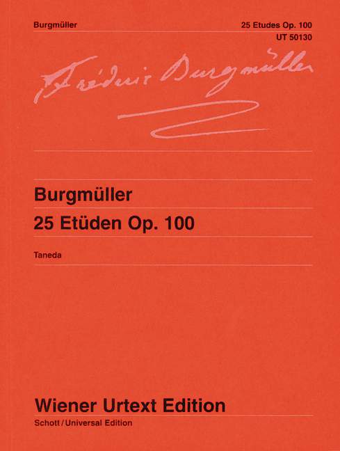 Burgmuller F. - 25 Etüden Op. 100 - Klavier