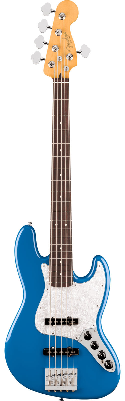 Jazz Bass V Active Player II Modified RW Elektrikblau