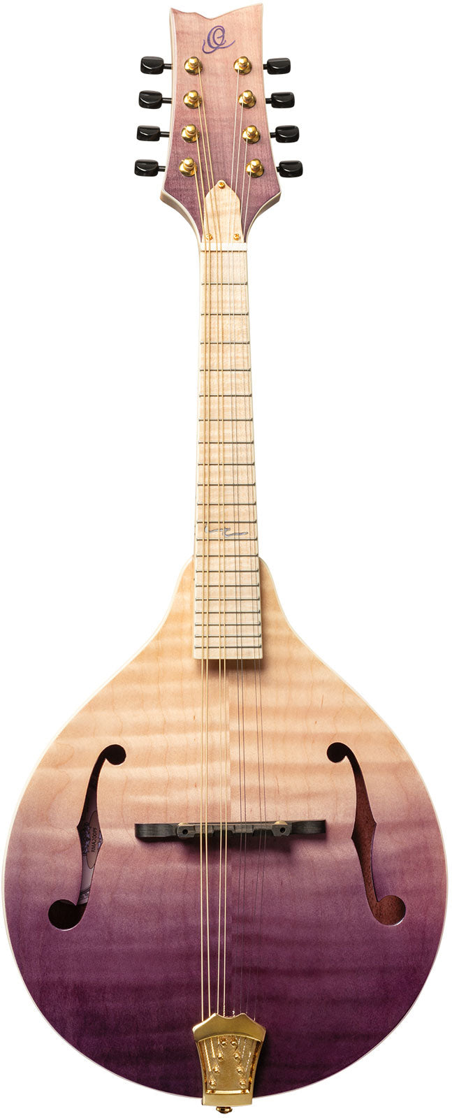 Americana A-Style-Mandoline + Croco-Lederkoffer