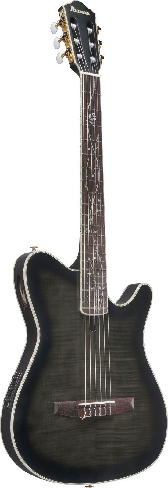 TOD20FMN Signature Tim Henson Schwarz-Burst-Fade mit geringem Glanz