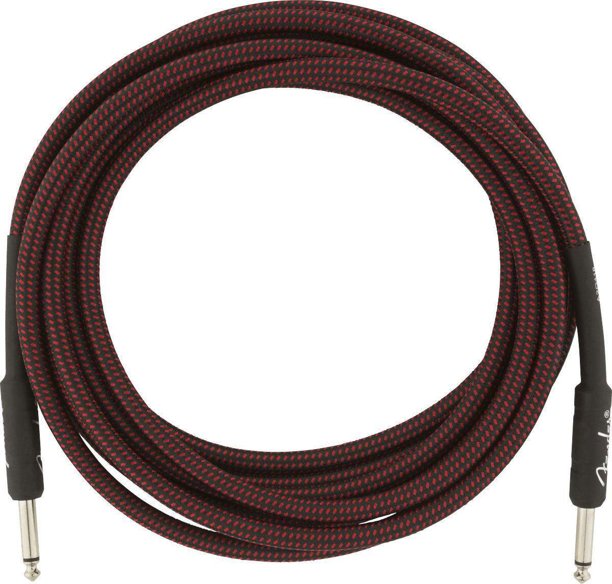 PROFESSIONAL INSTRUMENT CABLE 15' RED TWEED