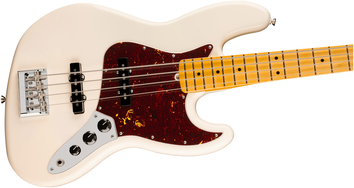 Jazz Bass American Professional, MN Olympisch Weiß