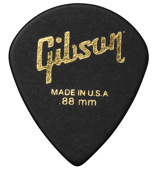 Moderne Gitarrenplektren 6er-Pack Schwarz .73Mm Gitarrenplektren