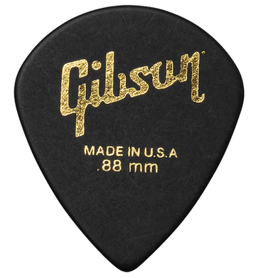 Moderne Gitarrenplektren 6er-Pack Schwarz .73Mm Gitarrenplektren