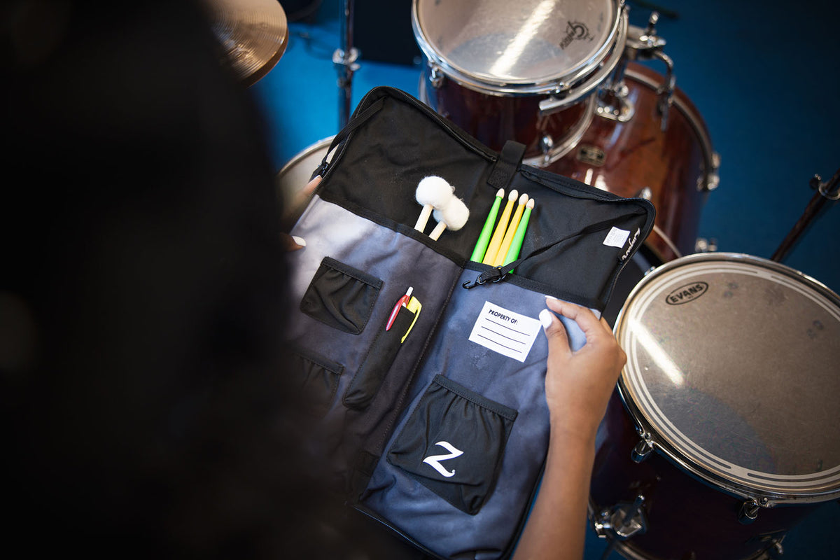 DRUMSTICK BAG STUDENT BLACK RAIN CLOUD