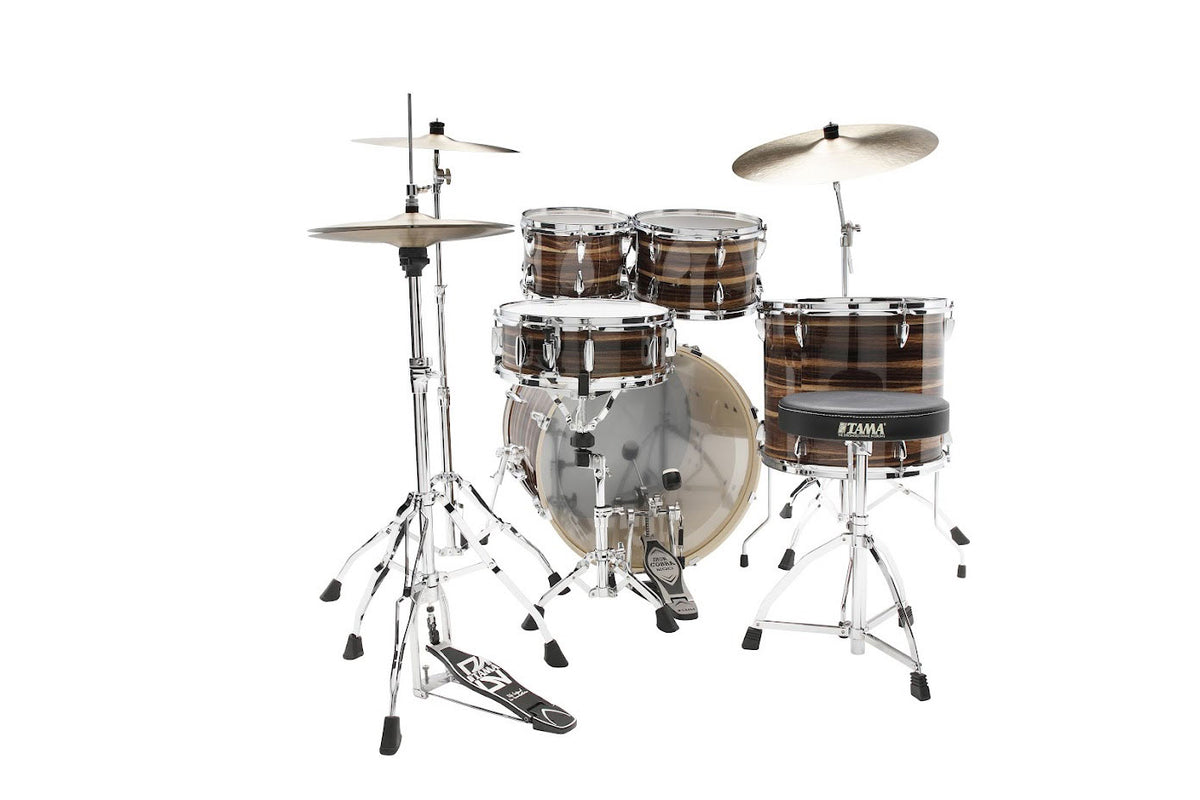 IMPERIALSTAR STAGE 22 DRUM KIT COFFEE TEAK WRAP