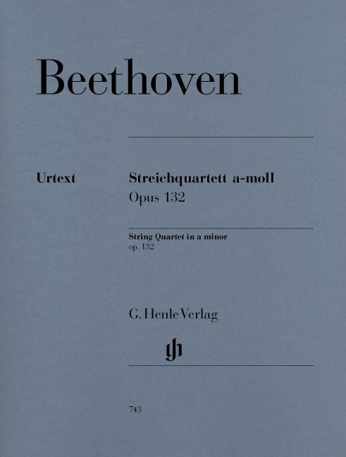 Beethoven L.V. - Streichquartett in a-Moll Op. 132