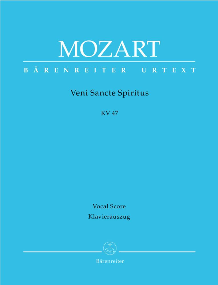 Moz W.A. - Veni Sancti Spiritus Kv 47 - Reduction Ch Piano