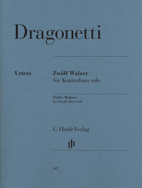 Dragonetti D. - Twelve Waltzes For Double Bass Solo