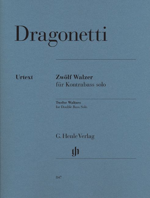 Dragonetti D. - Twelve Waltzes For Double Bass Solo