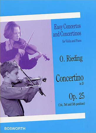 Rieding Oscar - Concertino Op.25 En Re Majeur - Violon Piano