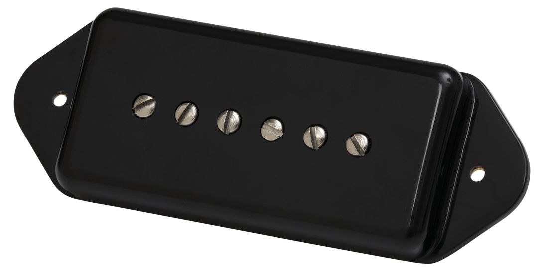 P-90 Unterwickelte schwarze Dogear-Kappe