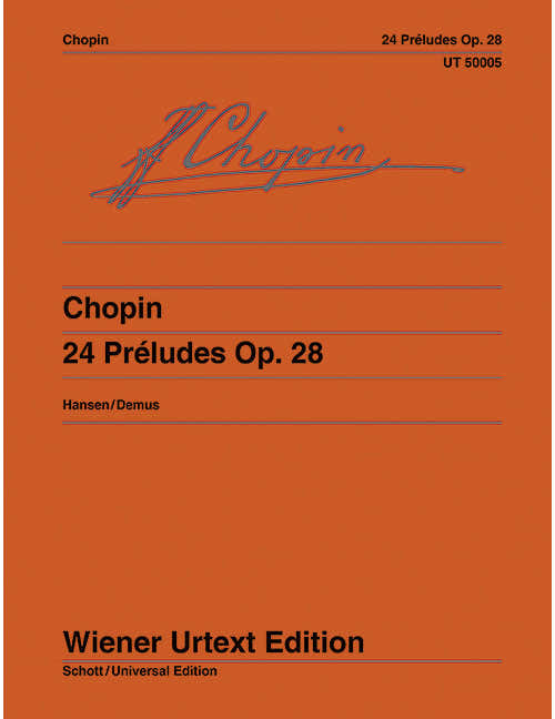 CHOPIN - 24 PRELUDES OP. 28 - PIANO