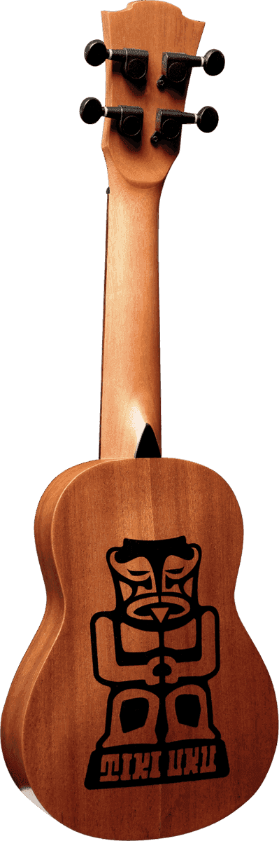 Tiki Baby Tku150Se Baby-Sopran-Ukulele Schlanker Gewölbter Boden Elektrisch