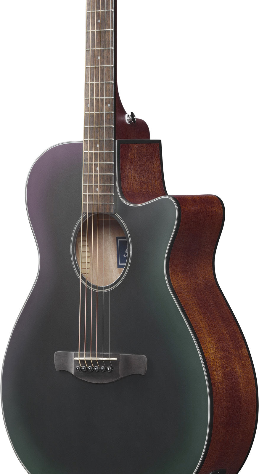 AEG50-BAM Schwarzer Aurora-Burst matt