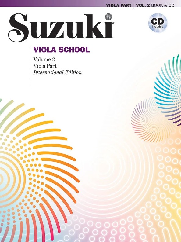 Alfred Publishing Suzuki Viola School Viola Part Vol.2 + CD Rev. Edition - Alto