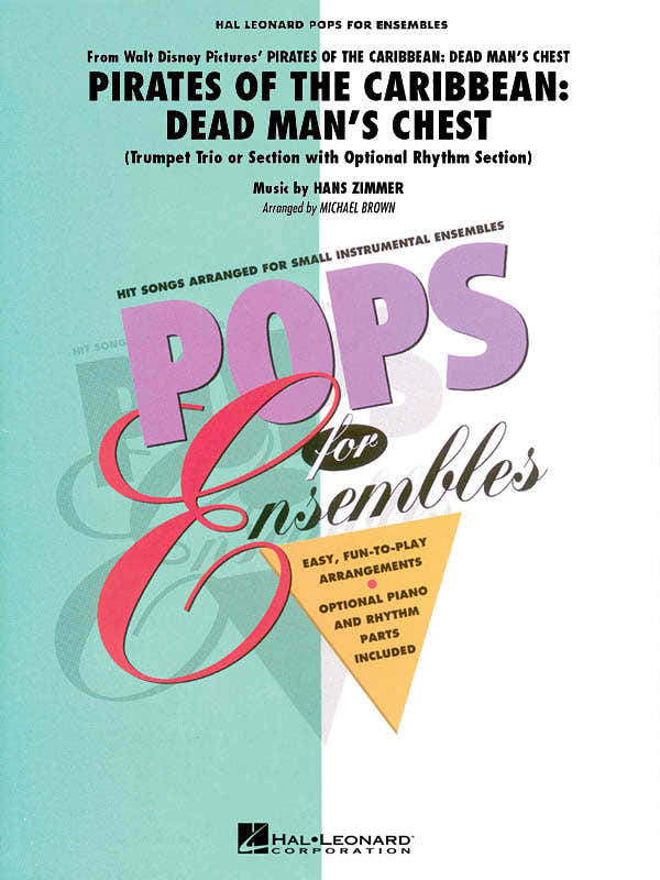 Pops für Ensembles - Pirates Of The Caribbean (dead Man's Chest) - Trompetentrio