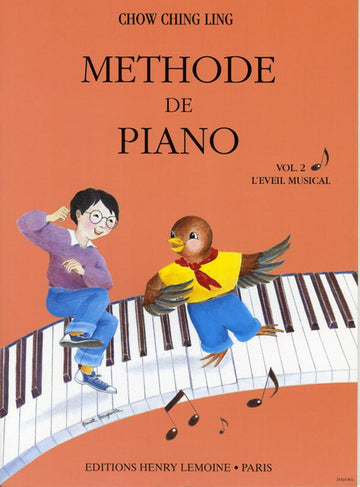 CHOW CHING-LING - METHODE DE PIANO VOL.2 - PIANO