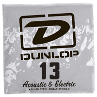 ELECTRIC STRINGS NICKEL PLATED STEEL UNIT SOLID STEEL 013