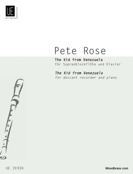 Rose P. - The Kid From Venezuela - Flute A Bec Soprano et Piano
