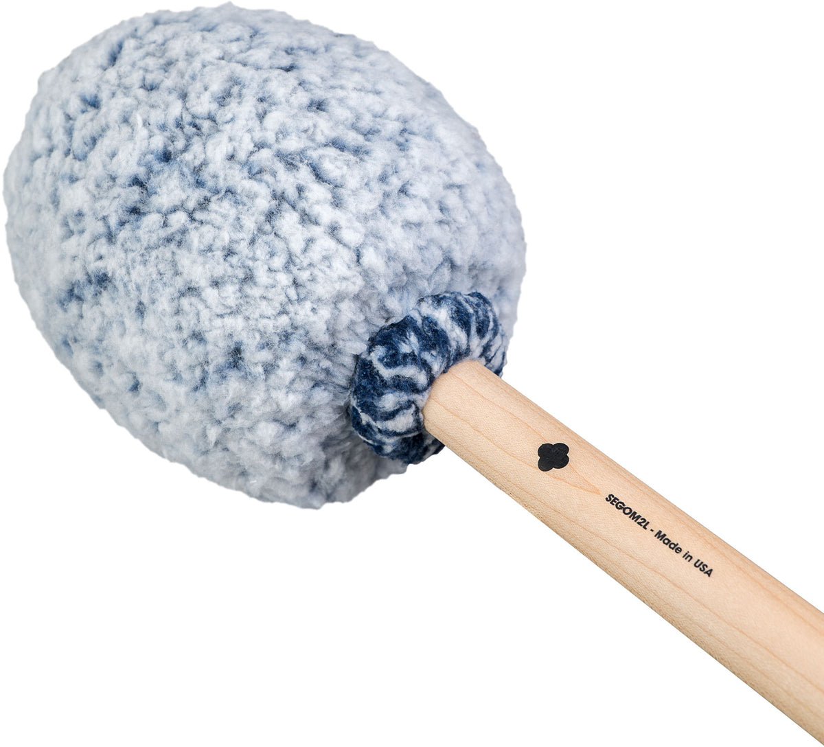 Gongschlägel Vikrampal Deep Earth - Groß, frostiges Blau