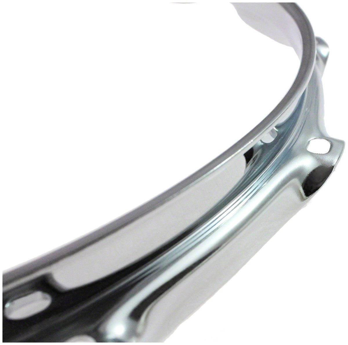 HB25-14-10 - 14" Spannreifen 10-Loch Verchromtes Messing Super Triple Flange 2.5mm