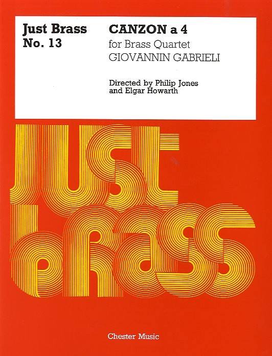GABRIELI G. JUST BRASS N° 13 CANZON A 4